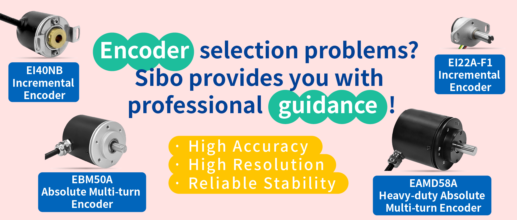 Encoder selection problems? Sibo provides you with professional guidance!